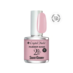 Crystal Nails 2S SmartGummy HEMA Free Rubber base gel - Nr1 Baby pink 13ml főképe